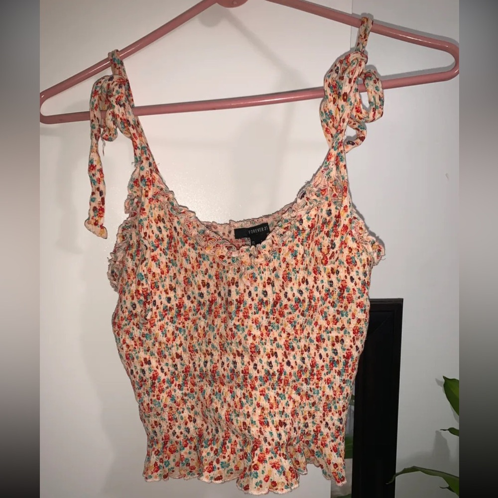 Floral Print Women's Top